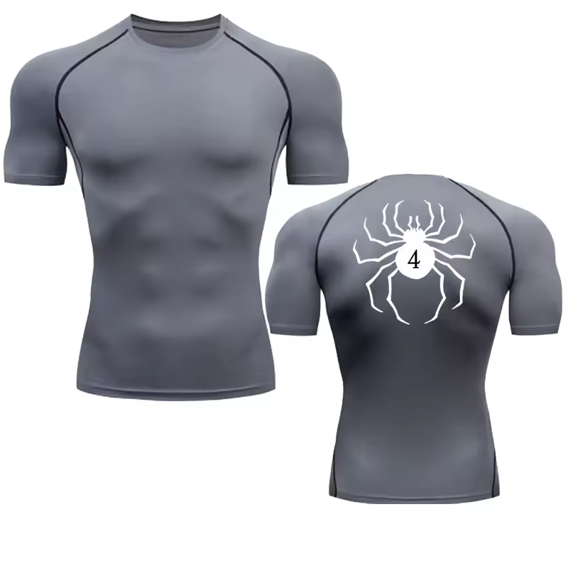 Spider Man 4 Back Compression T-Shirts