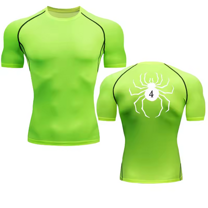 Spider Man 4 Back Compression T-Shirts