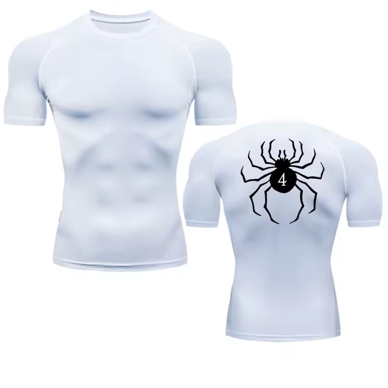 Spider Man 4 Back Compression T-Shirts