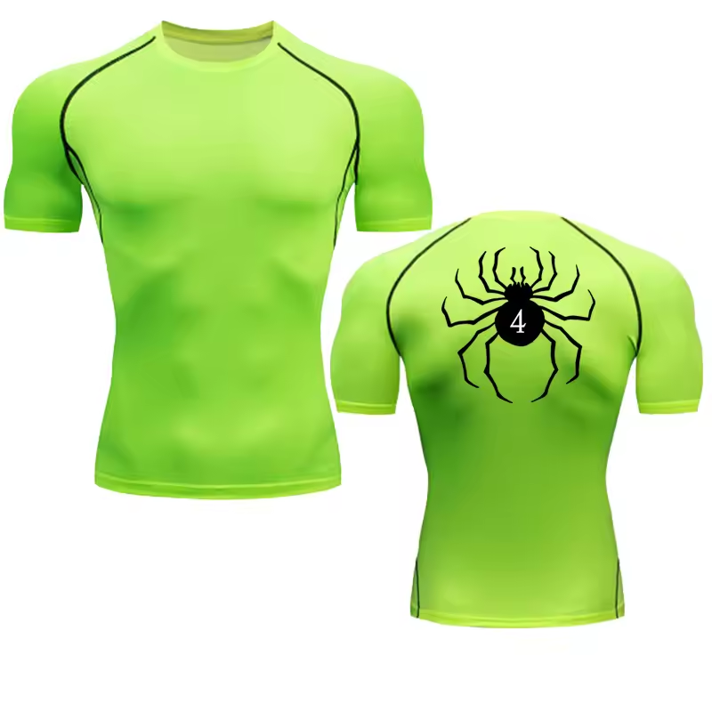 Spider Man 4 Back Compression T-Shirts