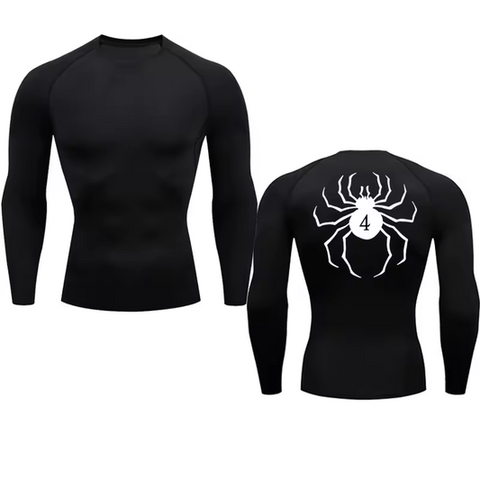 Spider Man 4 Back Compression Long Sleeve